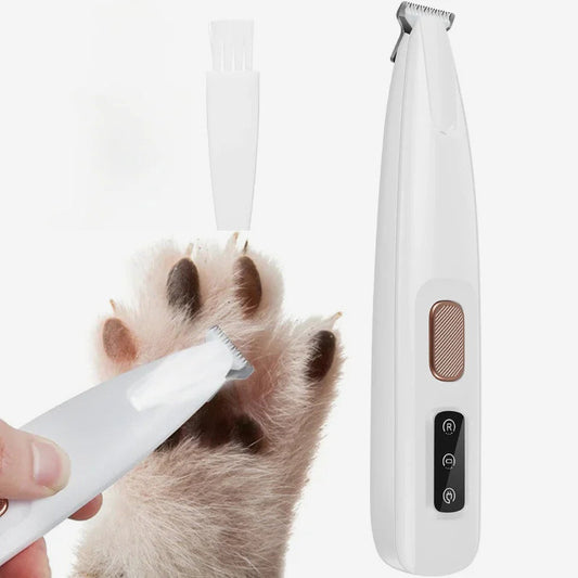 Waterdicht Oplaadbaar Huisdierenscheerapparaat met LED-licht